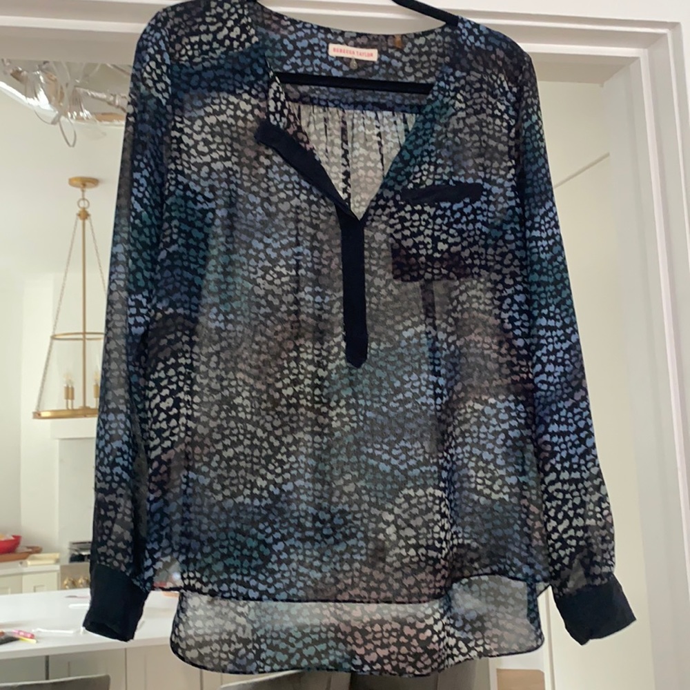 Print blouse
